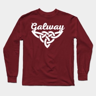 Galway, Celtic Irish Long Sleeve T-Shirt